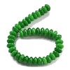 Dyed Natural Malaysia Jade Beads Strands G-P559-A16-02-3