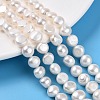 Natural Cultured Freshwater Pearl Beads Strands PEAR-N014-08I-01-1