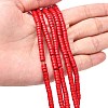Synthetic Turquoise Beads Strands TURQ-G110-4x2mm-01-4