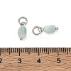 Natural Glass Pendants PALLOY-JF06036-3