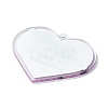 Valentine's Day Transparent Acrylic Pendant LS-OACR-A025-02C-2