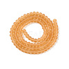 Transparent Glass Beads Strands EGLA-A044-T4mm-MD23-3