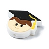 Graduation Theme Silicone Beads SIL-G010-01D-2