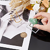 2Pcs 2 Colors Square Transparent Acrylic Mineral Crystal Display Stands ODIS-FG0001-60A-3