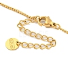 304 Stainless Steel Cable Chain Necklaces NJEW-P311-03A-G-3