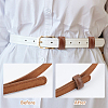 18Pcs 3 Colors Leather Belt Loop Ring DIY-FH0010-92-5