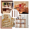 6Pcs 3 Styles Wooden Sticks WOOD-OC0003-85-6