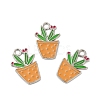 Alloy Enamel Pendants ENAM-G211-01P-02-4