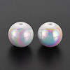 Opaque Acrylic Beads X-MACR-S370-18mm-01-3