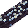 Transparent Glass Beads Strands LS-EGLA-A044-T4mm-MB15-1