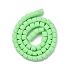 Handmade Polymer Clay Bead Strands CLAY-ZX006-01-61-4