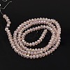 Electroplate Glass Beads Strands EGLA-D020-4x3mm-69-2