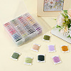 80 Cards 6-Ply Polyester Embroidery Floss OCOR-CY0002-04-3