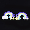 Handmade Polymer Clay Cabochons CLAY-S091-08-2