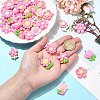 100Pcs 20 Styles Opaque Resin Pendants RESI-CJ0004-44-4