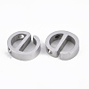Tarnish Resistant 304 Stainless Steel Pendants STAS-T041-10-E-2