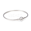 Non-Tarnish 304 Stainless Steel European Style Bangle Making MAK-G014-04P-2