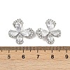 Brass Micro Pave Cubic Zirconia Pendants KK-H078-26P-3