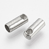 201 Stainless Steel Cord Ends STAS-S028-32-2