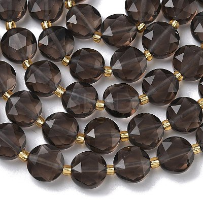 Natural Ice Obsidian Beads Strands G-C116-A191-01-1