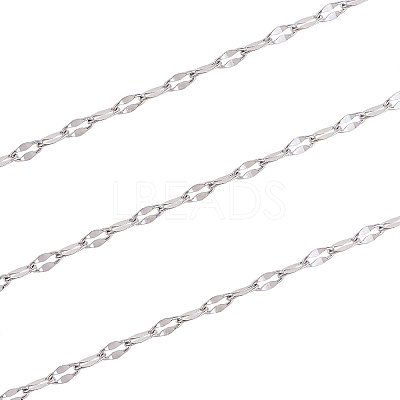 304 Stainless Steel Dapped Chains CHS-CJC0001-04P-1