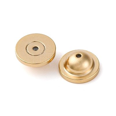 Brass Studs Earrings Findings FIND-Z039-10A-G-1-1