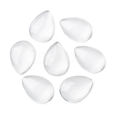 Transparent teardrop X-GGLA-R024-25x18-1
