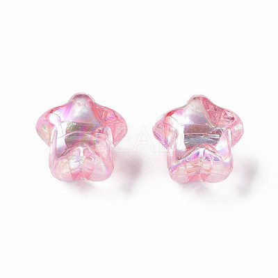 1-Hole Transparent Acrylic Buttons MACR-S373-129-C05-1