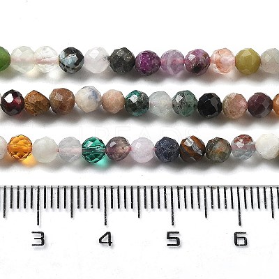 Natural Mixed Stone Beads Strands G-T108-39A-1