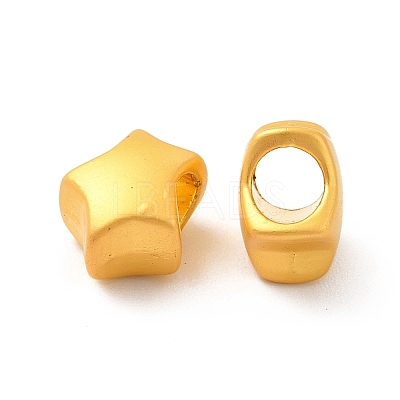 Rack Plating Alloy European Beads PALLOY-F287-36MG-1
