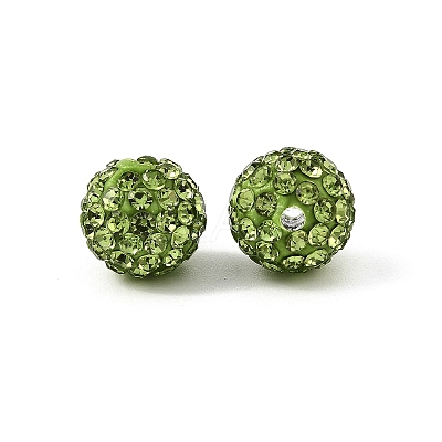 Pave Disco Ball Beads RB-H258-10MM-214-1