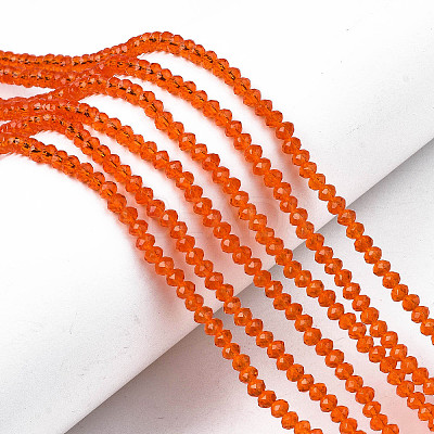 Glass Beads Strands EGLA-A044-T1mm-D25-1