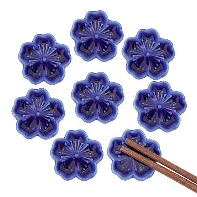 Porcelain Chopstick Stand AJEW-WH0031-86D-1