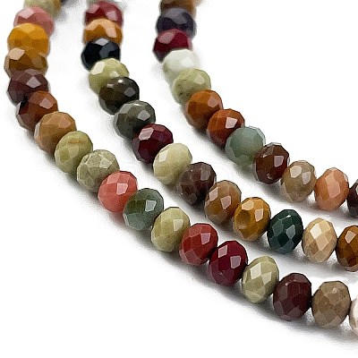 Natural Alashan Agate Beads Strands X-G-C127-B01-01-1