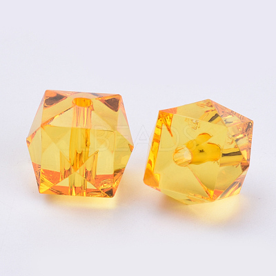 Transparent Acrylic Beads TACR-Q259-10mm-V24-1
