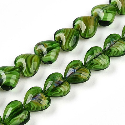 Millefiori Glass Beads Strands GLAA-T023-34H-1