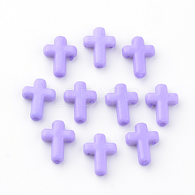 Opaque Acrylic Beads SACR-436-C36-1