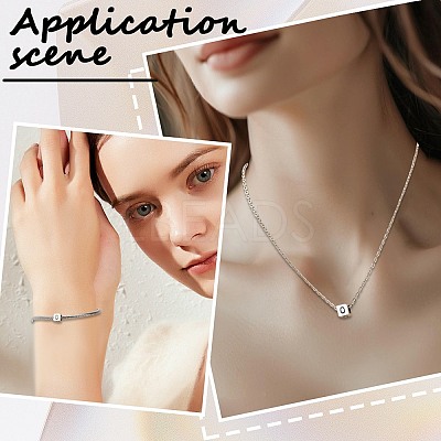 Sterling Silver Beads STER-WH20009-04O-P-1