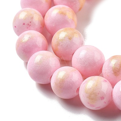 Natural Mashan Jade Beads Strands G-A255-A01-01B-1