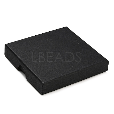 Square Cardboard Paper Jewelry Box CON-D014-01C-02-1