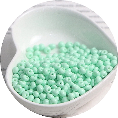 Macaron Baking Paint Glass Seed Beads PW-WGB8861-25-1