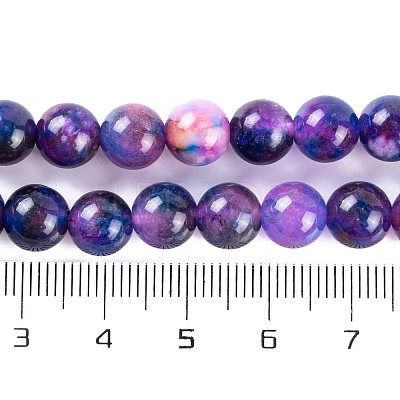 Natural Malaysia Jade Beads Strands G-A146-8mm-C10-1