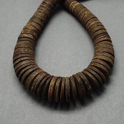 Coconut Beads Strands COCB-Q001-2-1