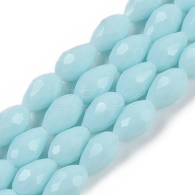Opaque Solid Color Beads Strands EGLA-N013-P8mm-D11-1