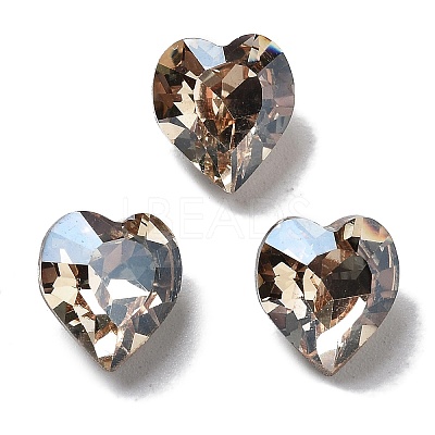 K9 Glass Rhinestone Cabochons GLAA-H034-02B-001GS-1