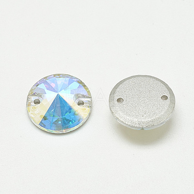Sew on Rhinestone RGLA-T105-12mm-001AB-1