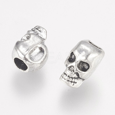 Alloy European Beads X-PALLOY-S079-035AS-1
