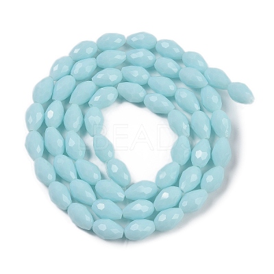 Opaque Solid Color Beads Strands EGLA-N013-P4mm-D11-1