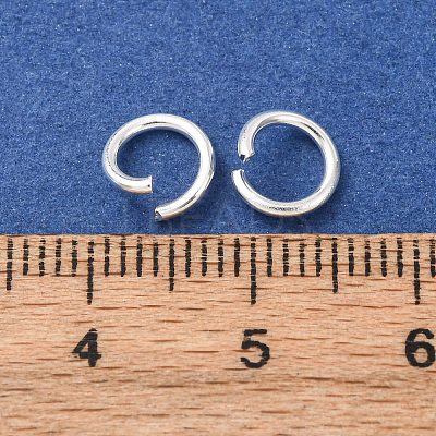 Brass Open Jump Rings KK-G604-08S-03-1