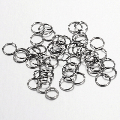 Iron Open Jump Rings IFIN-A018-8mm-B-1